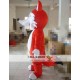 Cartoon Red Fox Mascot Costume