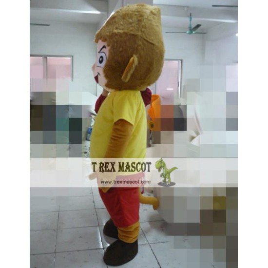 Cartoon Cosplay Little Monkey Mascot Costume