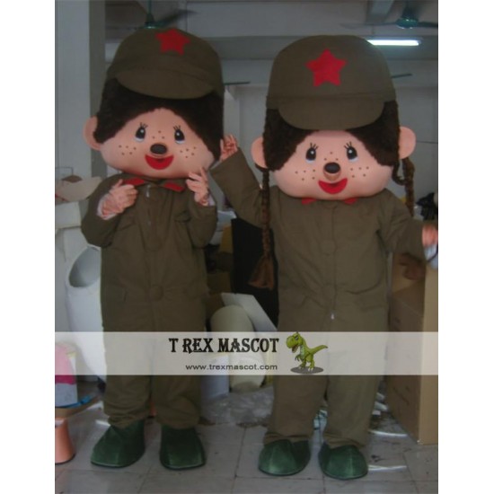 Cosplay Cartoon Little Monkey Mascot Costume