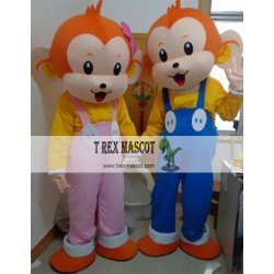 Cartoon Cosplay Little Monkey Mascot Costume