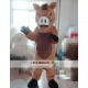 Cartoon Plush Cosplay Wild Boar Mascot Costume