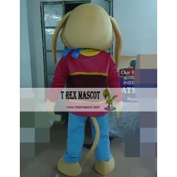 Cartoon Cosplay Long-Eared Dog Mascot Costume