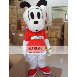 Cartoon Animal Long-Haired Little Dog Mascot Costume