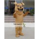 Cartoon Plush Little Yellow Dog Mascot Costume