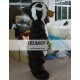 Cartoon Animal Cosplay Black And White Dog Mascot Costume