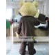 Cartoon Plush Cosplay Gentleman Little Dog Mascot Costume