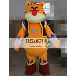 Cartoon Plush Fat Tiger Mascot Costume