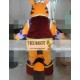 Cartoon Plush Fat Tiger Mascot Costume