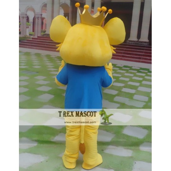 Cartoon Animal Cosplay Little Lion Mascot Costume