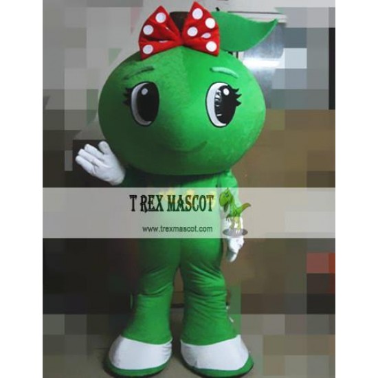 Cartoon Apple Mascot Costume