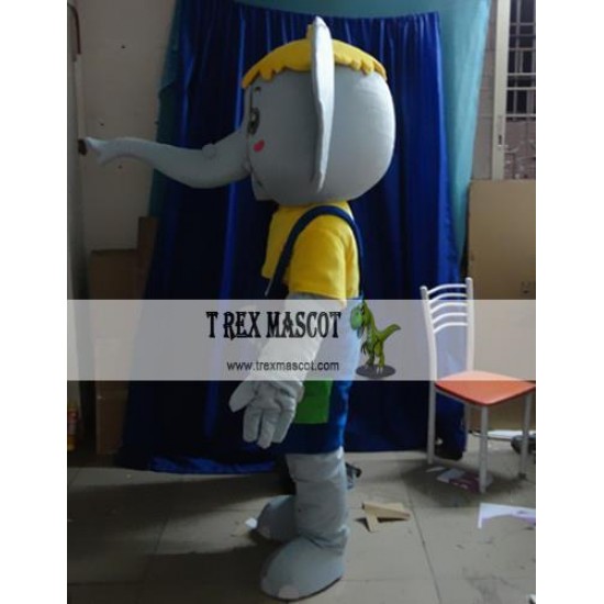 Cartoon Animal Elephant Mascot Costume