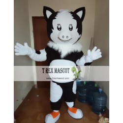 Cartoon Cosplay Animal Black Pig Mascot Costume