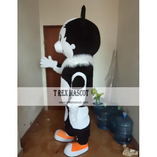 Cartoon Cosplay Animal Black Pig Mascot Costume