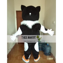 Cartoon Cosplay Animal Black Pig Mascot Costume