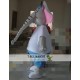 Cartoon Cosplay Long Nose Elephant Mascot Costume