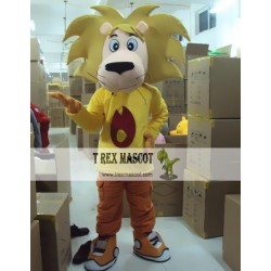 Cartoon Animal Little Lion Mascot Costume