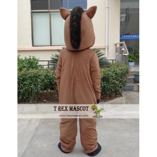 Cartoon Animal Ferocious Wild Boar Mascot Costume