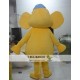 Cartoon Hat Yellow Elephant Mascot Costume