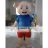 Cartoon Cosplay Little Pig Mascot Costume