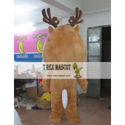 Reindeer Christmas Deer Mascot Costume For Adullt & Kids