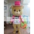 Gentleman Bear Mascot Costume For Adullt & Kids