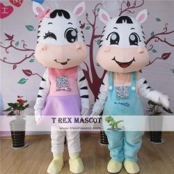 Zebra Mascot Costume For Adullt & Kids