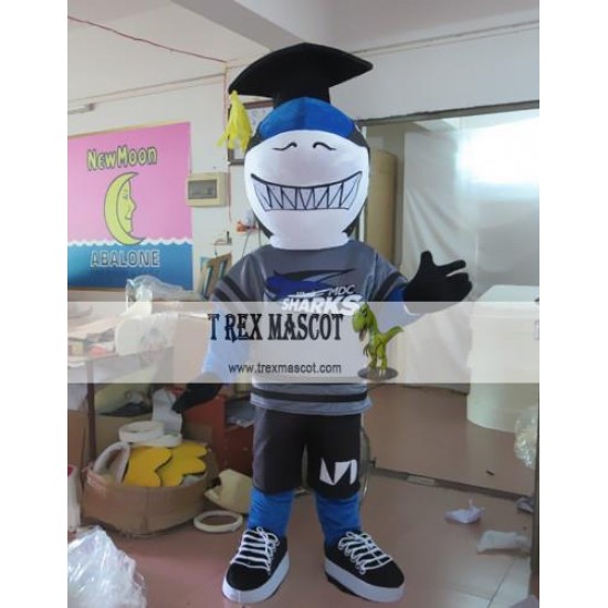 Ocean Shark Mascot Costume For Adullt & Kids