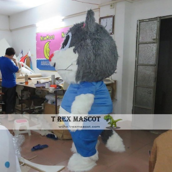 Wolf Mascot Costume For Adullt & Kids