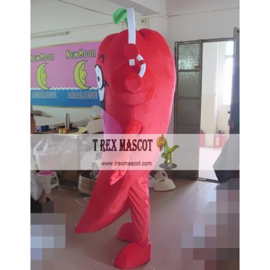 Red Chilli Mascot Costume For Adullt & Kids