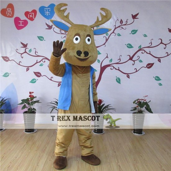 Fawn Mascot Costume For Adullt & Kids