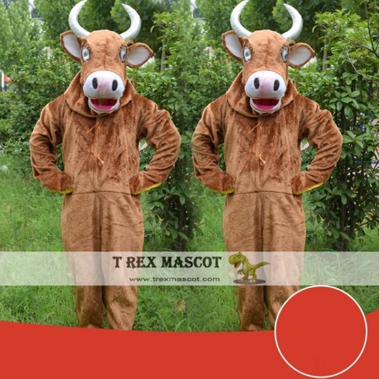 Cattle Mascot Costume For Adullt & Kids