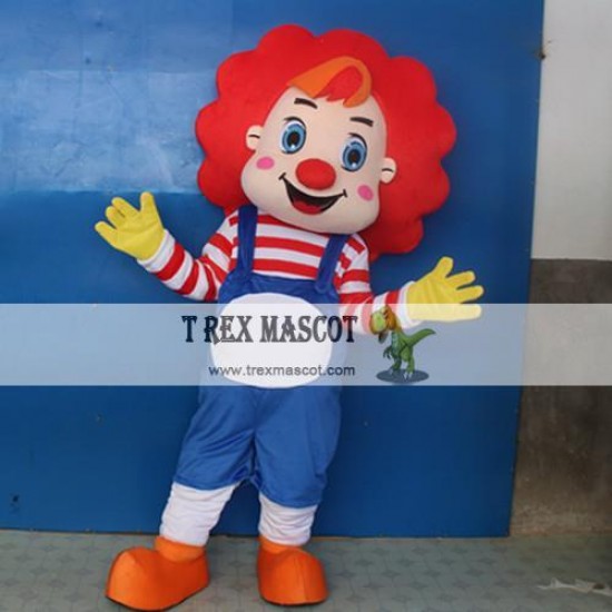 Adult Circus Clown Cartoon Mascot Costume For Adullt & Kids