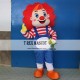 Adult Circus Clown Cartoon Mascot Costume For Adullt & Kids