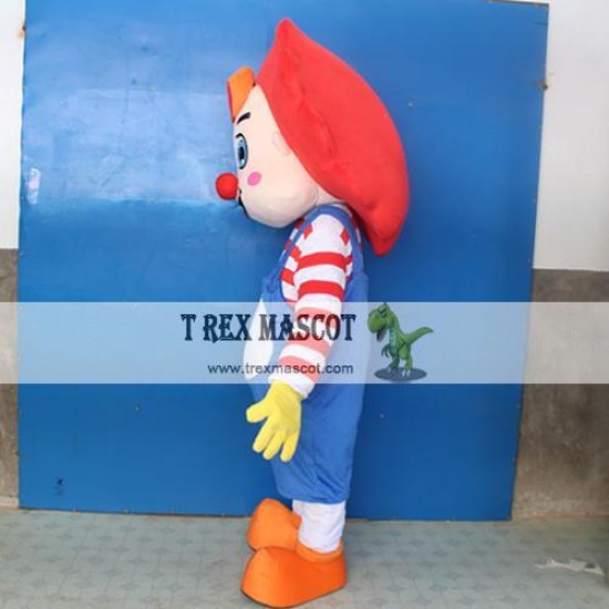 Adult Circus Clown Cartoon Mascot Costume For Adullt & Kids