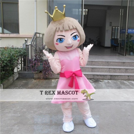 Girl Princess Mascot Costume For Adullt & Kids