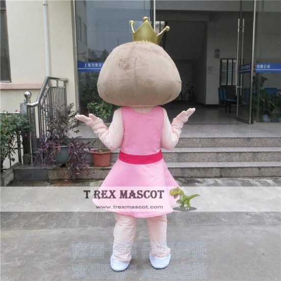 Girl Princess Mascot Costume For Adullt & Kids