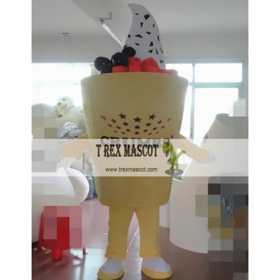 Ice Cream Mascot Costume For Adullt & Kids