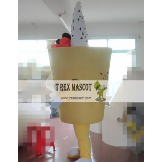 Ice Cream Mascot Costume For Adullt & Kids