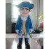 Blue Jazz Purple Jazz Mascot Costume For Adullt & Kids