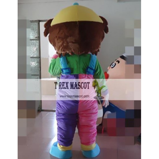 Michelle Mascot Costume For Adullt & Kids