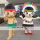 Indian Boy Girl Mascot Costume For Adullt & Kids