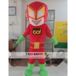 Red Robot Mascot Costume For Adullt & Kids