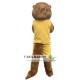 Yellow Brown Beaver Mascot Costume for Adult