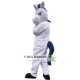 White Horse Unicorn Mascot Costume for Adult