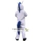 White Horse Unicorn Mascot Costume for Adult