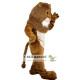 Brown Lion Mascot Costume for Adult