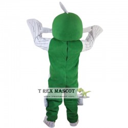 Green Fish Mascot Costume for Adult