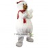 Christmas Polar Bear Mascot Costume for Adult