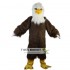 Brown Eagle Long Hair Mascot Costume for Adult