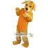 Yellow Dog Mascot Costume for Adult